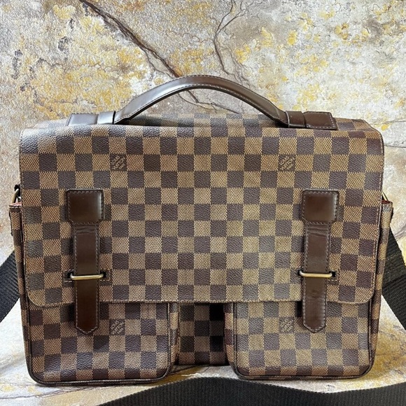 Louis Vuitton Other - LOUIS VUITTON Broadway Shoulder Bag Damier Ebene Canvas Messenger Bag N42270